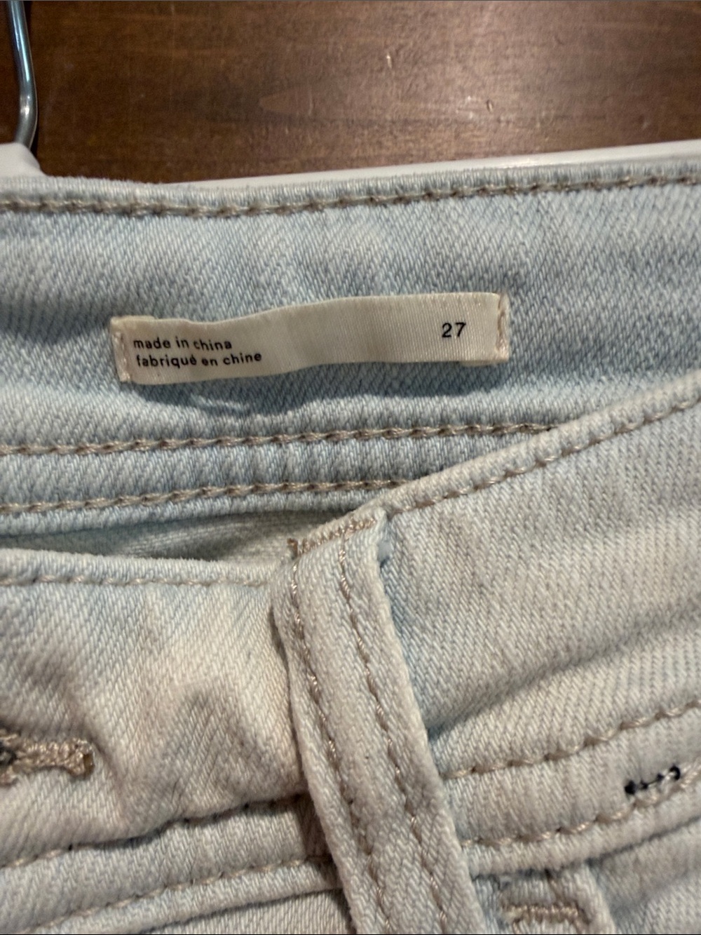 Pilcro embroidered cotton denim jeans - Picture 3 of 6